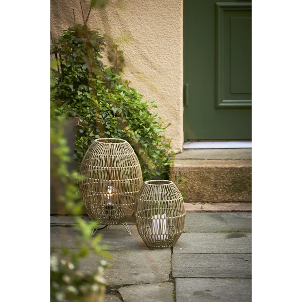 Linde Lampshade 30 cm Grey Beige