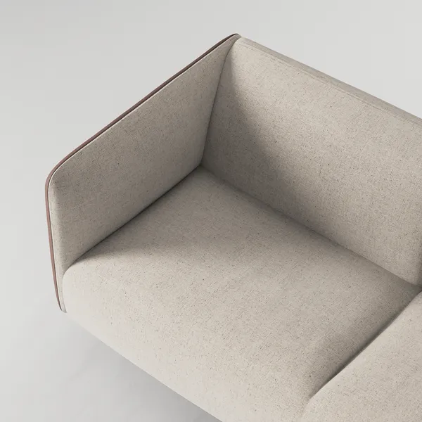 Urban 25-Sitssoffa Paneltyg Beige Breeze / Läder