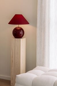 Iris 35 Bordlampe Vinrød