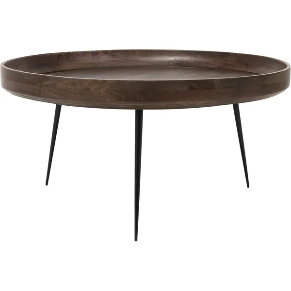 Bowl Sofabord Sirka Gråbejdset Mangotræ 75 cm