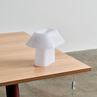 Drome Table Lamp Opal White