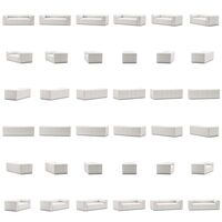 Mure 2-Seter Sofa Steam White