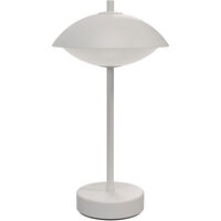 Clam Bordlampe Bærbar Hvit