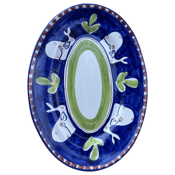Amalfi Tarjoiluastia 37 cm Sininen