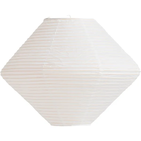 Paper Shade Diamond 50 Lampskärm Classic White