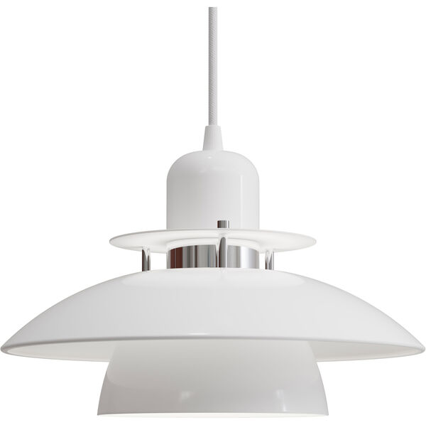 Primus IV Riippuvalaisin 28 cm Glossy White / Krominvärinen