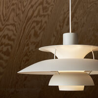 PH 5 Pendel Monochrome Pale Pewter