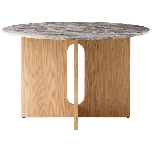 Androgyne Spisebord Ø120 cm Naturlig Eg / Grey Galaxy