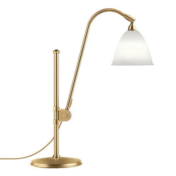 Bestlite BL1 Bordlampe Messing/Benporcelæn