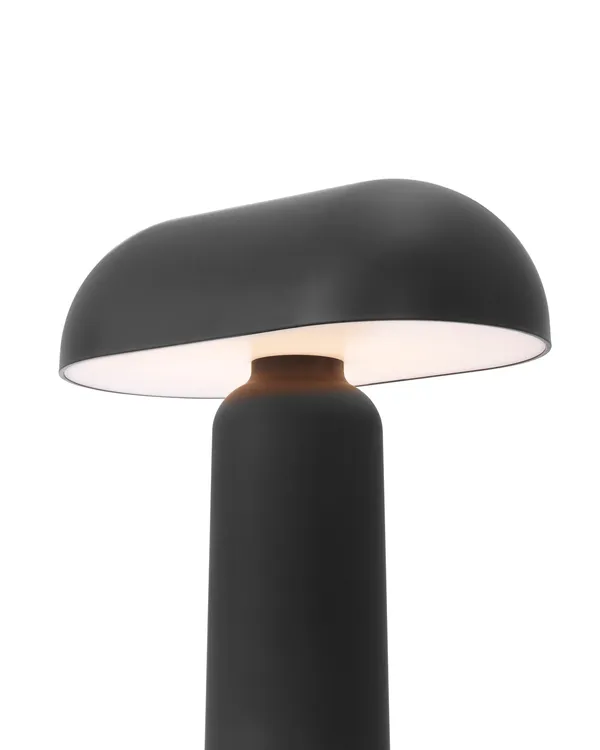 Porta Bordlampe Bærbar Svart