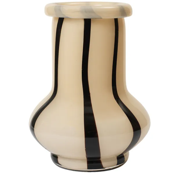 Riban Vase 24 cm Cream