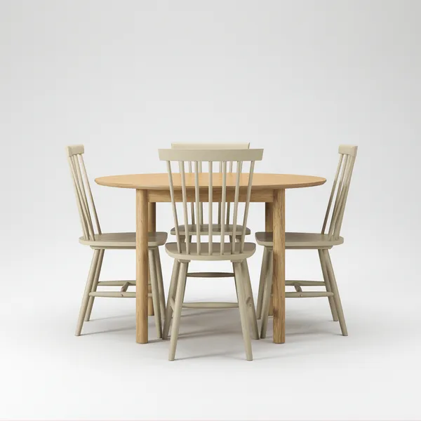 Wood Matgrupp Ek / Greige