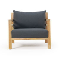 Costes Dyna Till Loungestol Black Stone