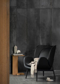 Embrace Fåtölj Med Fotpall L Elmosoft Black