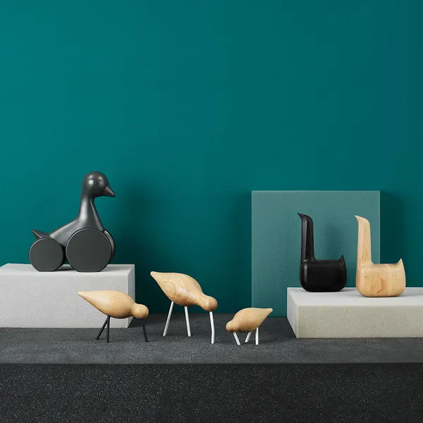 Shorebird Large Black/Oak
