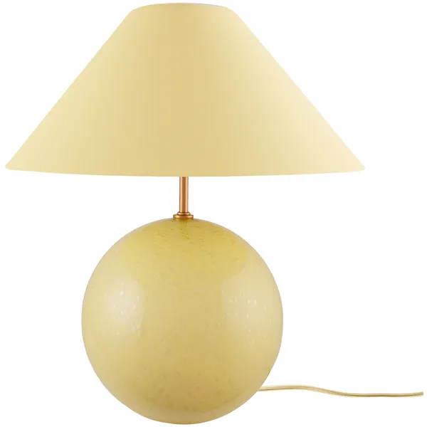 Iris 35 Bordlampe Gul