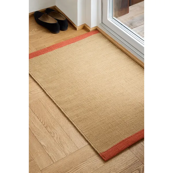 Tarun- Traceable Dørmatte 60x90 cm Beige/Rust