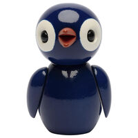 Grateful Spring Bird Trefigur 65 cm Blå