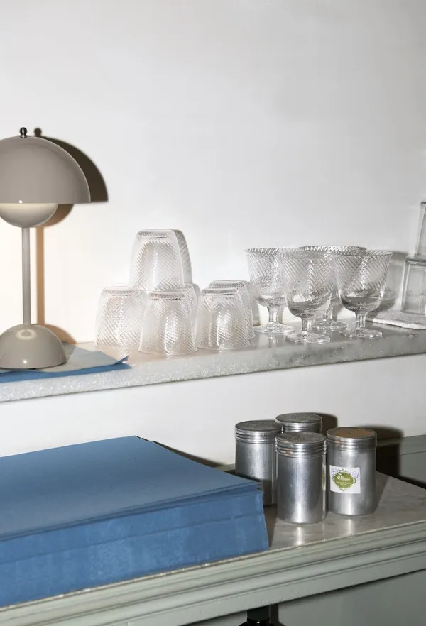 Flowerpot VP9 Bordlampe Bærbar Grey Beige