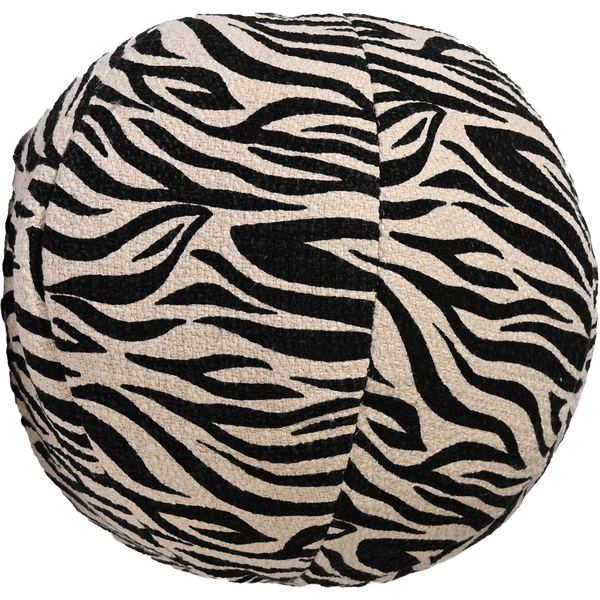 Anima Pude Rund Zebra Sort