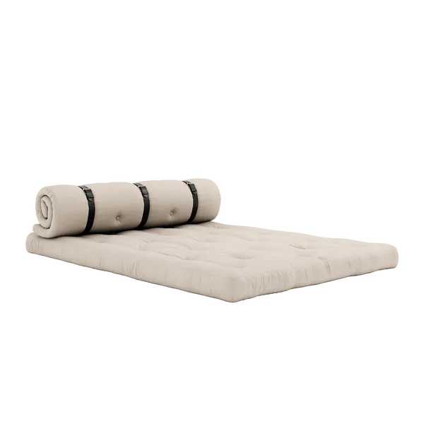 Buckle-Up Sofa Med Bælte Beige / Brun