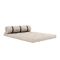 Buckle-Up Sofa Med Bælte Beige / Brun