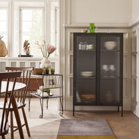 Store Skåp 90x150 cm Antracit