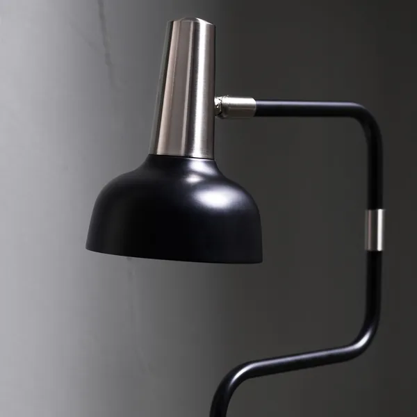 Ray Bordlampe LED Sort/ Nikkel