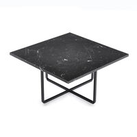 Ninety Soffbord 60 cm Svart Underrede Svart Marmor