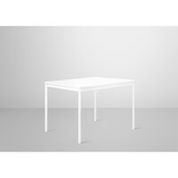 Base Bord 80x140 cm Laminat Vit