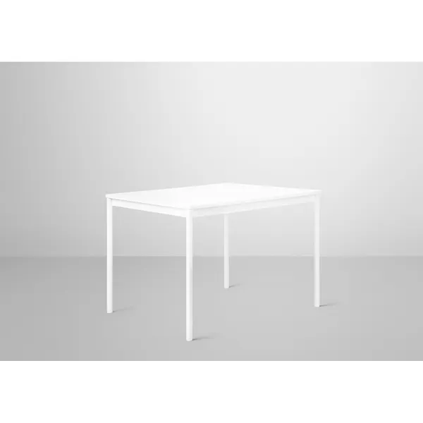 Base Bord 80x140 cm Laminat Vit