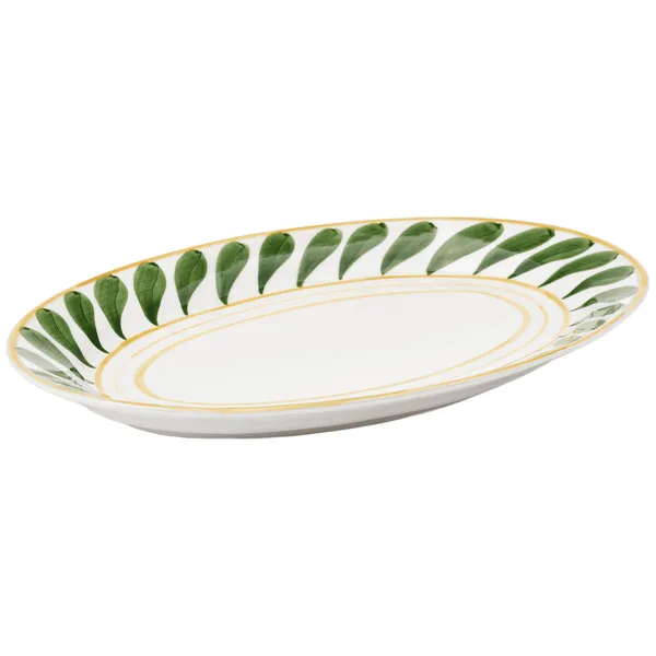 Swirl Serveringsfad 32 cm Grønt