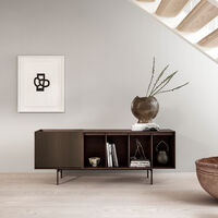 675 Chimney Skab 1768x38 cm Mørk Eg