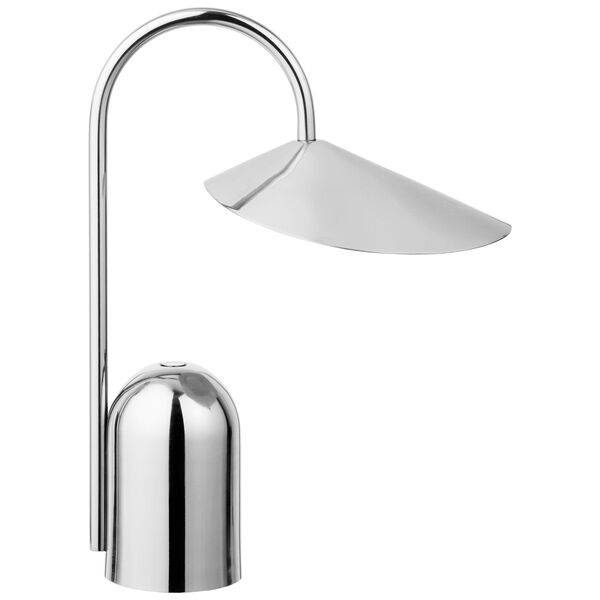 Arum Transportabel Lampe Rustfrit Stål