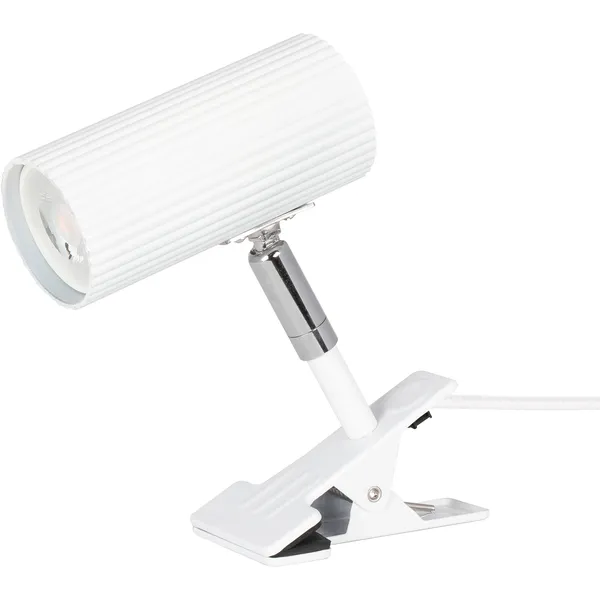 Hubble Klemlampe Hvit