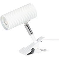 Hubble Klemlampe Hvit