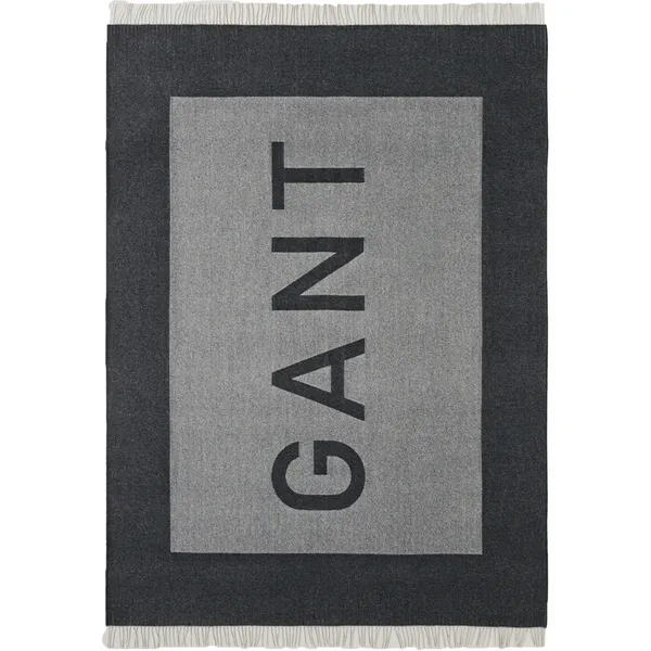 Logo Plaid 130x180 cm Grå