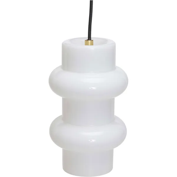 Pilule Double Pendel Glossy White