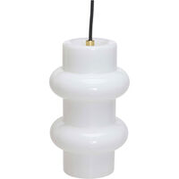 Pilule Double Pendel Glossy White