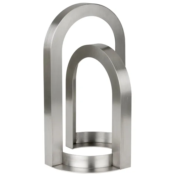 Arch Skulptur Rustfrit Stål