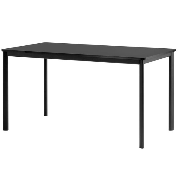 Drip HW58 Bord 140x80 cm Black / Black Fenix Nano Laminate
