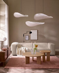 Nubo 3-Sitssoffa Beige