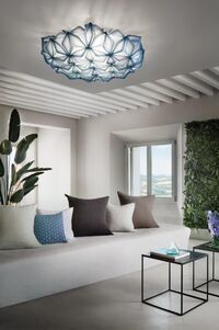 La Vie Væg-/Loftslampe 74 cm Blå
