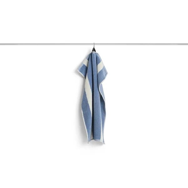 Stripe Towel 40x60 cm Dusty Blue