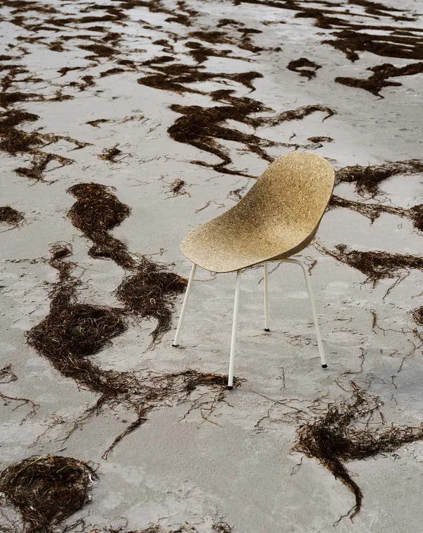 Mat Stol Seaweed / Cremefarvet