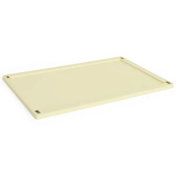 Colour Crate Plastic Large Lock Light Yellow