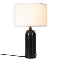 Gravity Bordslampa Liten Svart Stål / Vit