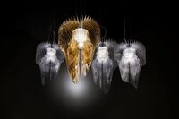 Aria Lysekrone 75 cm Transparent