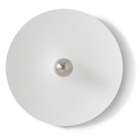 Kantarell Vägglampa / Taklampa Ø55 cm Vit