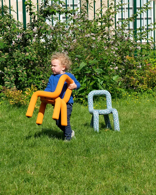 Mini Bold Børnestol Orange